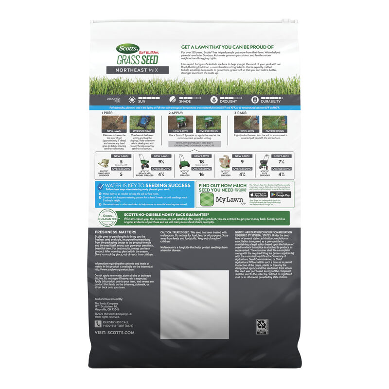 Scotts&reg; Turf Builder&reg; Grass Seed Northeast Mix image number null